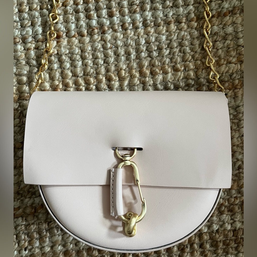 ZAC Zac Posen Belay Mini Leather Saddle Crossbody Bag - Picture 6 of 9